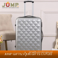 Fashion Silver Business Travel Suitcase Hard ABS Suitcase Luggage Gifts